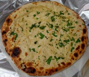 Cheesy Garlic Naan