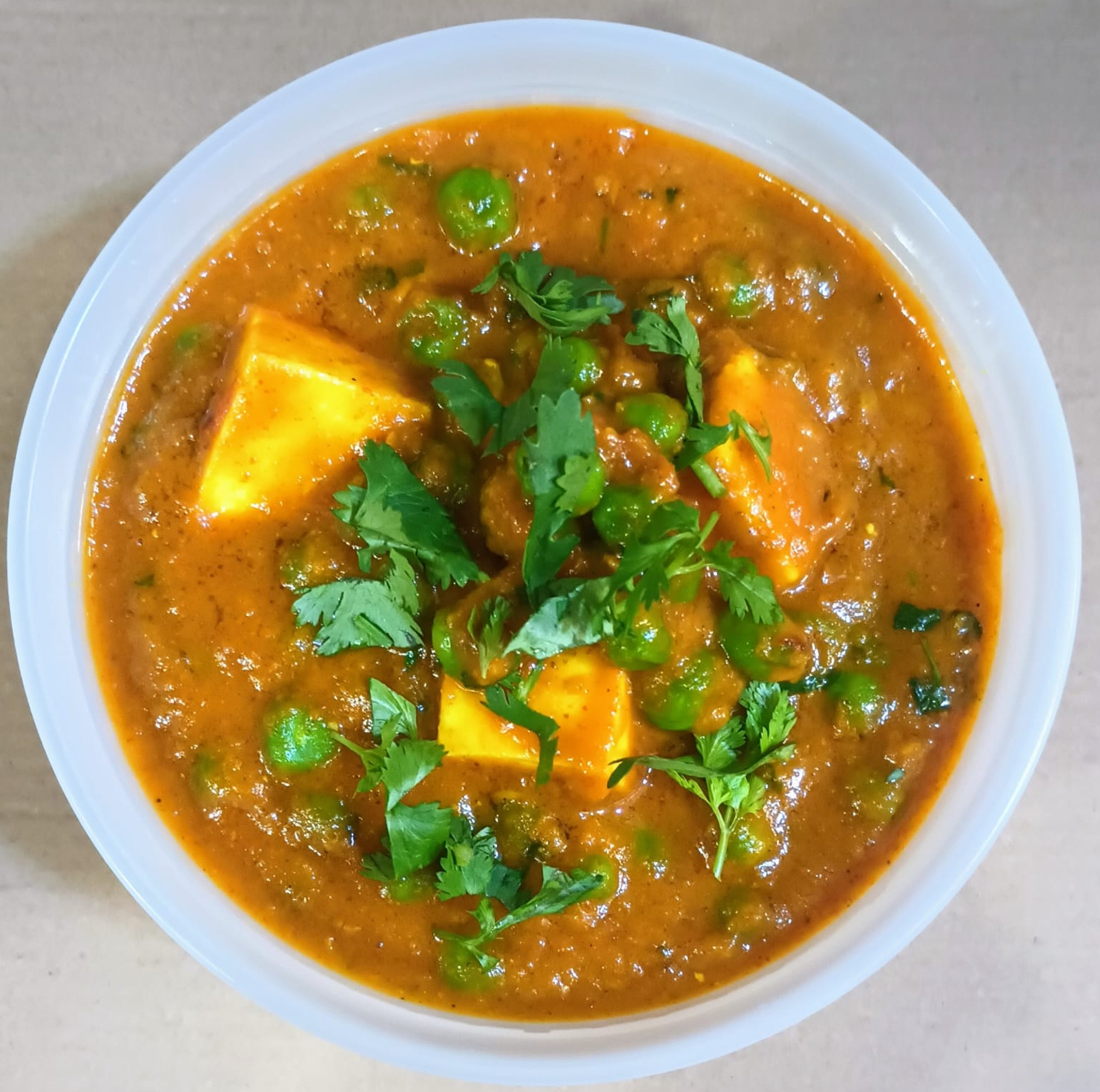 Matar Paneer