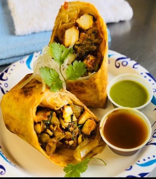 Paneer Kathi Roll