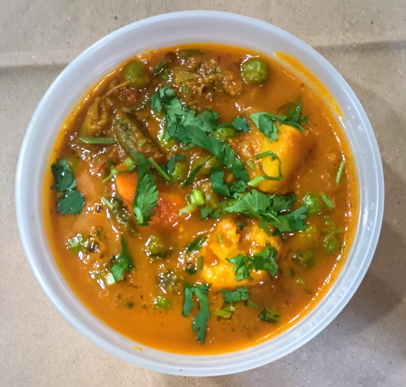 Seasoned Vegetable Curry