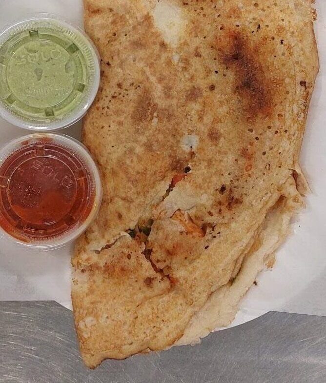 Chicken Tikka Dosa