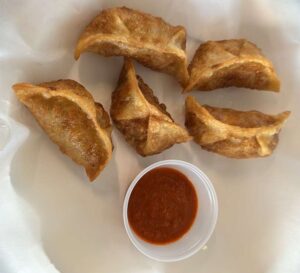 Veg Momos Flavours of India at Rockwood Market Hall
