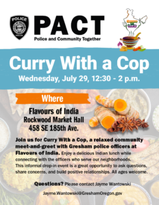 Curry With a Cop